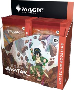JCC MAGIC AVATAR: LA LEYENDA DE AANG COLLECTOR BOOSTERS BOX - INGLES