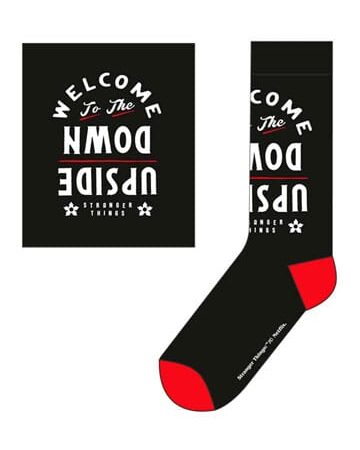 MER CALCETINES: STRANGER THINGS UPSIDE DOWN LARGE