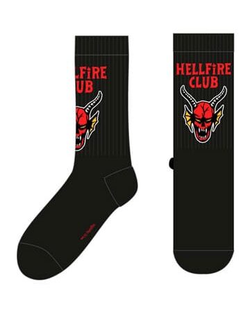 MER CALCETINES: STRANGER THINGS HELLFIRE CLUB LARGE