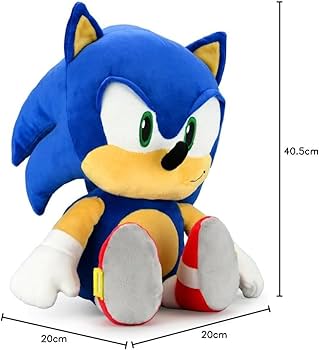MER PELUCHE: SONIC THE HEDGEHOG VIBRANTE SONIC THE HEDGEHOG