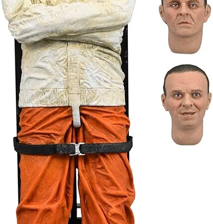 MER FIGURA: DR. HANNIBAL LECTER MASKED SCALE ACTION THE SILENCE OF THE LAMBS NECA
