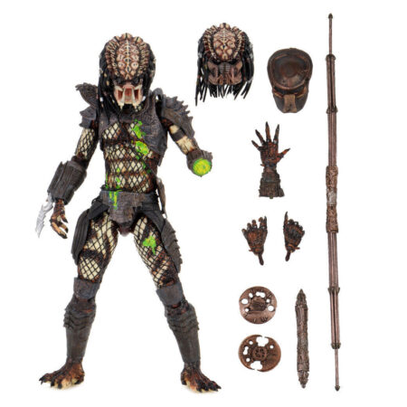 MER FIGURA: PREDATOR ULTIMATE CITY HUNTER BATTLE DAMAGED