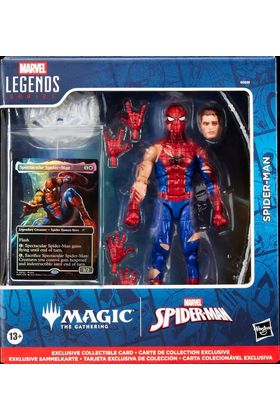 MER FIGURA: MARVEL BATTLE-DAMAGED SPIDER-MAN FIGURA 15 CM MARVEL LEGENDS SERIES & MAGIC: THE GATHERING