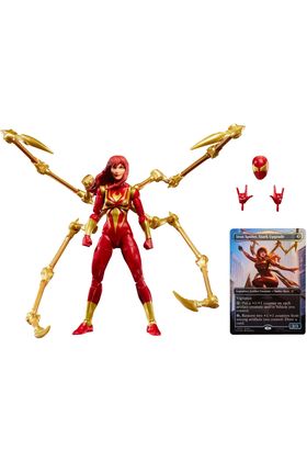 MER FIGURA: MARVEL MARY JANE WATSON IRON SPIDER FIGURA 15 CM MARVEL LEGENDS SERIES & MAGIC: THE GATHERING