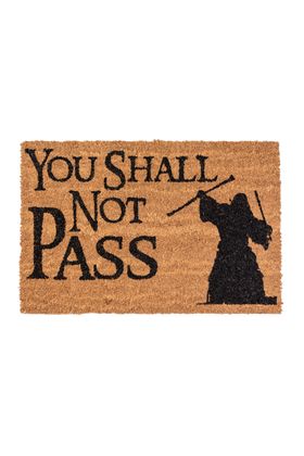 MER FELPUDO: EL SEÑOR DE LOS ANILLOS 60X40 YOU SHALL NOT PASS