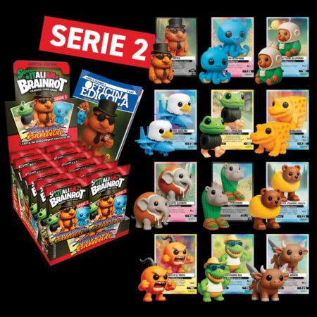 JCC ITALIAN BRAINROT TCG SERIE ALPHA 3D CUTIES