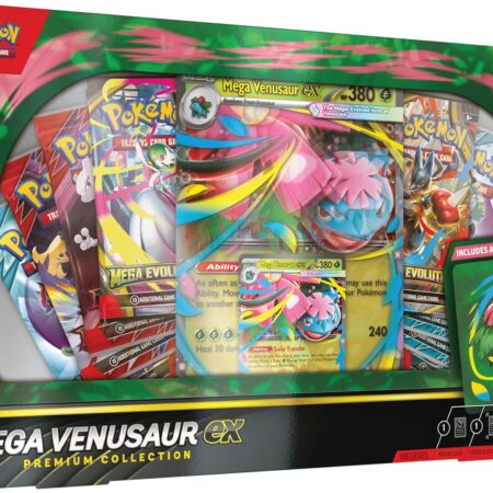JCC POKEMON COLECCION PREMIUM MEGA-VENUSAUR EX NOVIEMBRE 2025