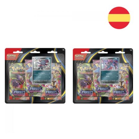JCC POKEMON MEGA EVOLUCION: FUEGOS FANTASMALES PACK 3 SOBRES