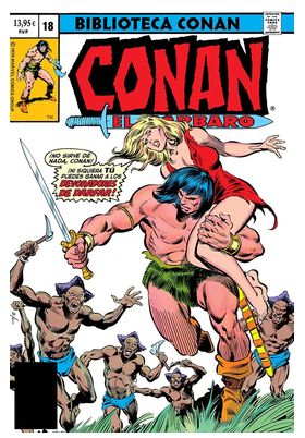 COM BIBLIOTECA CONAN. CONAN EL BARBARO 18 1979-980