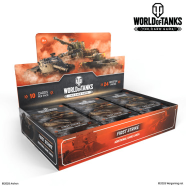 JCC WORLD OF TANKS TCG BOOSTERS BOX (24) - INGLES