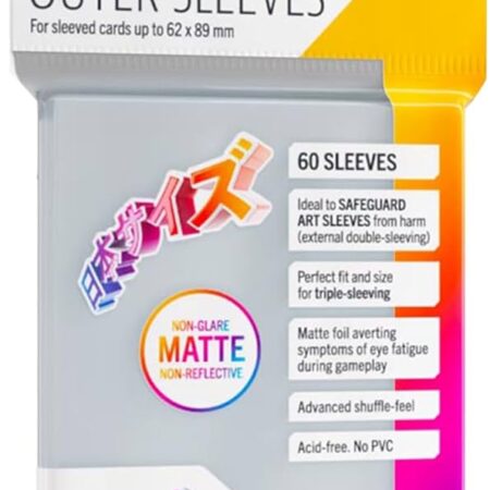 ACC FUNDAS GAMEGENIC: OUTER SLEEVES MATTE JAPANESE SIZE