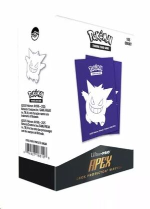 ACC FUNDAS ULTRA PRO STANDARD POKEMON APEX STANDAR 105CT APEX ELITE GENGAR