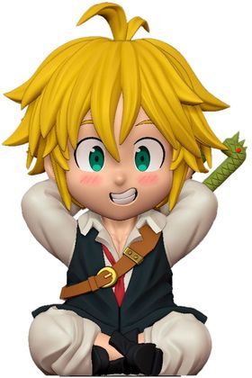 MER HUCHA: SEVEN DEADLY SINS 14CM MELIODAS