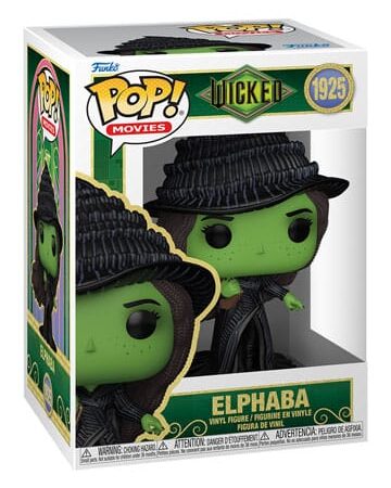MER FUNKO POP!: WICKED ELPHABA WITH GRIMMERIE 9CM 1925