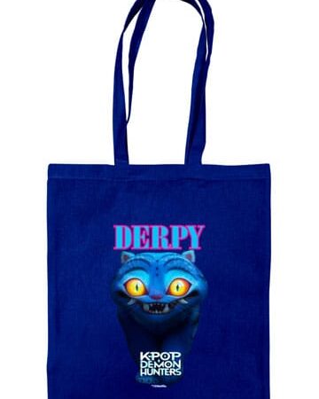 MER TOTE BAG: K-POP "LAS GUERRERAS" DERPY AZUL
