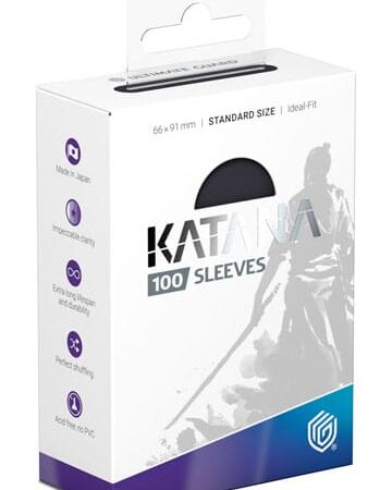 ACC FUNDA: ULTIMATE GUARD KATANA SLEEVES STANDARD - OBSIDIAN SHARD 100