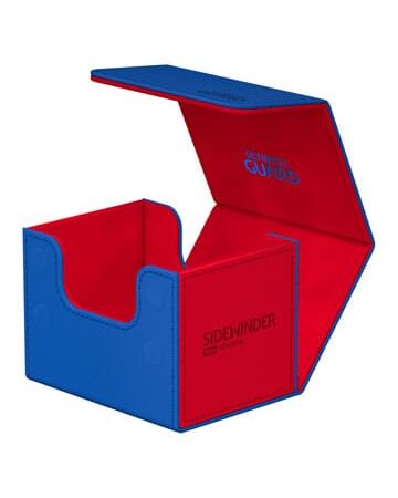 ACC DECK BOX: ULTIMATE GUARD SIDEWINDER 100 XENOSKIN SYNERGY AZUL Y ROJO