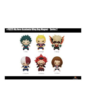 MER IMANES: MY HERO ACADEMY EN 3D, SERIE 2 BLIND BOX