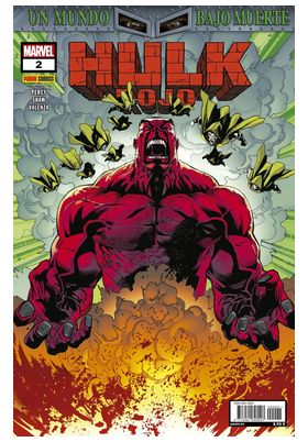 COM UN MUNDO BAJO MUERTE, HULK ROJO 02
