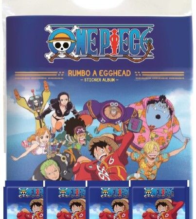JCC ONE PIECE 2025. STARTER PACK ( ALBUM + 4 SOBRES )