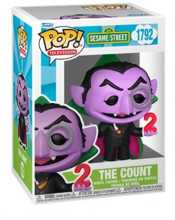 MER FUNKO POP!: BARRIO SESAMO THE COUNT 1792