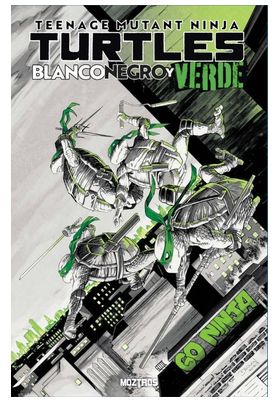 COM TMNT: BLANCO NEGRO Y VERDE