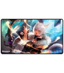 ACC TAPETE: FINAL FANTASY MTG ULTRA PRO BLACK STITCHED