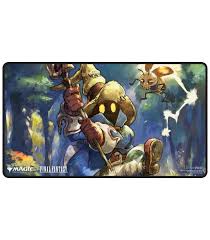 ACC TAPETE: FINAL FANTASY MTG ULTRA PRO BLACK STITCHED Y